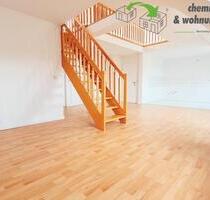 Tageslichtfreundliche 5-Raum-Maisonettewohnung mit separatem WC auf dem Chemnitzer Sonnenberg