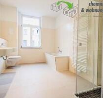 Gehobene 3-Raum-Wohnung mit Gäste-WC, Fußbodenheizung, Balkon & Aufzug - Chemnitz Hilbersdorf