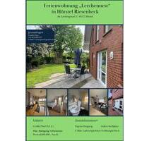 Ferienwohnung Wohnen auf Zeit in Riesenbeck - Hörstel