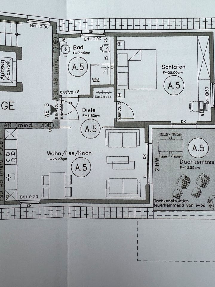 Penthouse-Wohnung Erstbezug - 289.000,00 EUR Kaufpreis, ca.  62,40 m² in Alpen (PLZ: 46519)