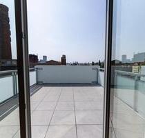 Maisonettewohnung - 5 Zimmer, Dachterrasse, Parkett, Tageslichtbad, Gäste-WC, Stellplatz, EBK - Magdeburg Alte Neustadt