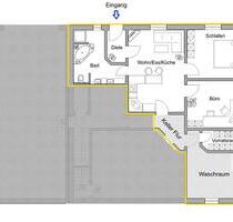 75m² 3-Zimmer-Souterrainwohnung mit separatem Hauseingang - Burgthann
