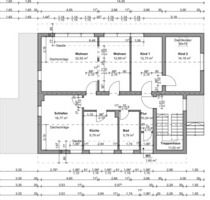 Erstbezug n. Sanierung 4 Zimmer Wohnung 4ZKB DG Neuwied Segendorf
