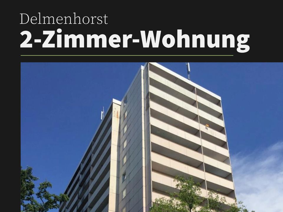 Verkaufe charmante 2-Zimmer-Wohnung mit Balkon in zentraler Lage! - Delmenhorst Bungerhof