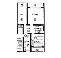 Helle 3-Zimmer Wohnung mit Balkon in Krefeld-Benrad-Nord