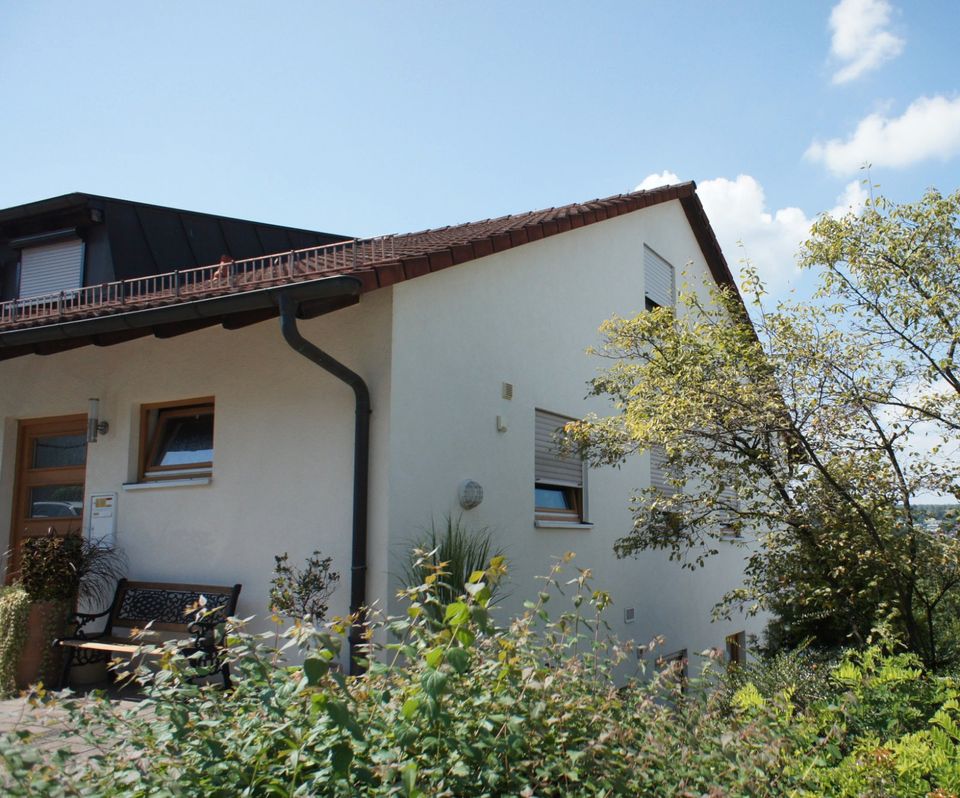 Schöne 2-Zimmer-Wohnung mit Terrasse und EBK in Oberboihingen