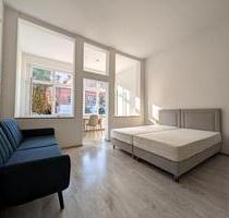 Großzügige möblierte 1-R.-Wohnung in direkter Nähe Hauptbahnhof Erfurt