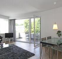 Helle, möblierte 3-Zimmer-Wohnung mit Balkon direkt am Isarhochufer - München Ramersdorf-Perlach