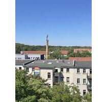 Südvorstadt *August-Bebel-Str.* Balkon mit Blick auf den Fockeberg - Leipzig