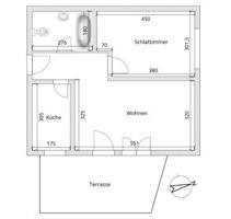 Vorankündigung 2 Zimmer Küche Bad Terrasse - Kehl