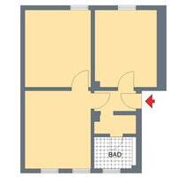 Schöne 2 Zimmer Wohnung in Brüggen Bracht - 1. OG