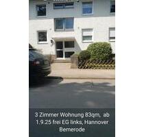 3 Zimmer Wohnung in Hannover Bemerode PLZ 30539 zu vermieten - Wedemark