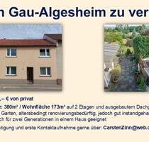 Familienfreundliches Haus in Gau-Algesheim zu verkaufen