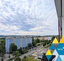 Hell, modern, komfortabel – 1-Raumwohnung mit Loggia u. Weitblick - Chemnitz Kapellenberg