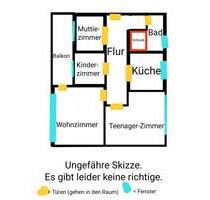 4 Zimmerwohnung in Flensburg - 485,00 EUR Kaltmiete, in Flensburg (PLZ: 24944) Fruerlund