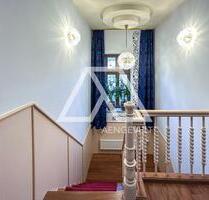 Exquisite Stadtvilla (Denkmal): Moderner Wohnkomfort in Buckau - Magdeburg