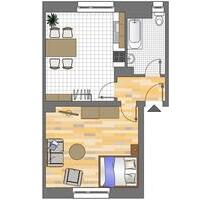 Demnächst frei! 1-Zimmer-Wohnung in Dortmund Körne