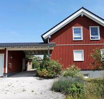 Ökologisches Holzhaus - schwedenrot - Schwäbisch Hall
