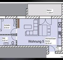 Schöne 2 Zimmerwohnung (Neubau 2023) zu vermieten - Mertingen