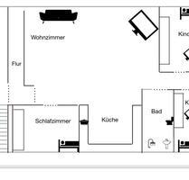 4 Raum -Wohnung in Zirchow - 850,00 EUR Kaltmiete, ca.  94,00 m² in Korswandt (PLZ: 17419)