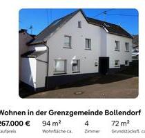 Haus in Bollendorf - 267.000,00 EUR Kaufpreis, ca.  94,00 m² in Bitburg (PLZ: 54634)