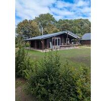 Holzhaus an der Eider, Wochenendhaus, Ferienhaus - Wrohm