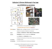 Exklusive 5-Zi.-Whg. im Zentrum von 36162 Eiterfeld