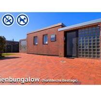 Nordsee Urlaub: Ferienwohnung Norddeich Bestlage, Bungalow FeWo - Norden