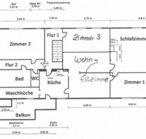 5ZKB&Balkon&Garten - 1.150,00 EUR Kaltmiete, ca.  134,00 m² in Calden (PLZ: 34379)