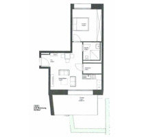 Moderne 2-Zimmer Wohnung mit EBK, Terrasse und Garten - Bamberg Bamberg-Ost