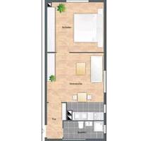 2 Zimmer Wohnung - 568,00 EUR Kaltmiete, in Augsburg (PLZ: 86165) Lechhausen
