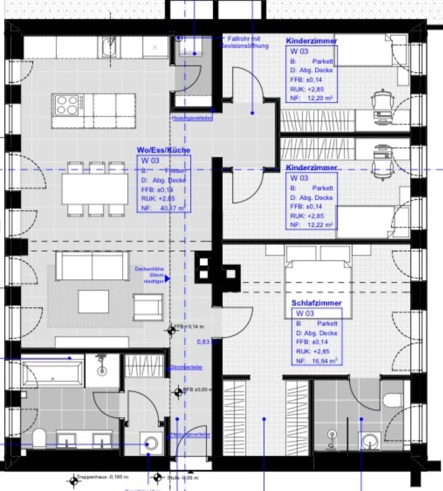 Wohnung zu verkaufen - 480.000,00 EUR Kaufpreis, ca.  110,00 m² in Denkendorf (PLZ: 73770)