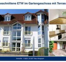 Helle 2-Zimmer-Souterrainwohnung mit Terrasse & Garten - Neu-Anspach