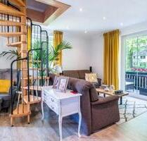 Möblierte 2-Zi.-Whg in Wolfsburg mit Balkon, Kamin und Garten