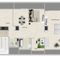 Erstbezug nach Kernsanierung: wunderschöne 2,5- Zimmer Wohnung - Kronach