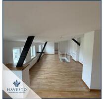 Charmante Maisonette-Wohnung mit neuer Einbauküche und historischen Holzbalken! - Magdeburg