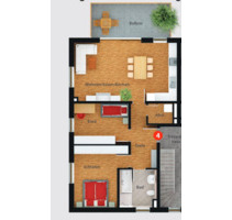 3 Zimmer Wohnung 1. OG Balkon Donaustauf