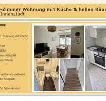Remscheid Innenstadt| Helle 3-Zimmer Wohnung mit Küche | Hell und modern geschnitten