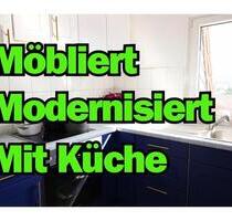 möblierte 2-Zimmer Penthouse Wohnung mit grossem Balkon und traumhaftem Blick in beliebter Lage - Büdingen