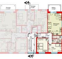 Neubauwohnung (79 qm) in Melle-Gesmold inkl. Stellplatz und Küche