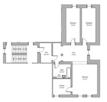 3-Zimmerwohnung mit 75 qm zu vermieten - Limbach-Oberfrohna