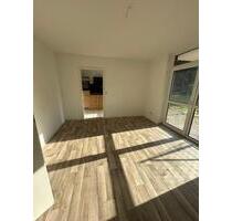 Helle 2-Zimmer-Wohnung mit Einbauküche und großer Terrasse - Erxleben