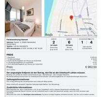 Ferienwohnung Surfcup Westerland Sylt für 4 Personen 2.-6.10.2025 - Lemgo