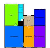 KERNSANIERT 3,5 Zi Wohnung 90qm Innenstadt Schule Kindergarten - Hof Altstadt