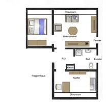 Schöne helle Dachgeschosswohnung 2 12 Zi. Do-Sölde - Dortmund Aplerbeck