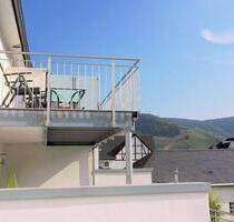 10 Fewo in bester Lage von Bernkastel-Kues, Burg-Moselblick-Balkon