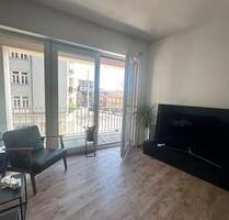 3-Zimmer-Wohnung ab 01.06 mit EBK, Balkon, TG, möbliert - Dresden Neustadt
