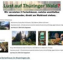 Ferienhaus im Thüringer Wald - 75,00 EUR Kaltmiete, in Erfurt (PLZ: 99085) Johannesvorstadt