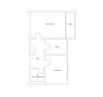 Ruhige 2 Zimmer Wohnung Innenstadt mit TG und EBK - Bayreuth City