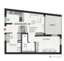 Mietwohnung Fellbach oeffingen - 1.700,00 EUR Kaltmiete, in Waiblingen (PLZ: 71334) Beinstein